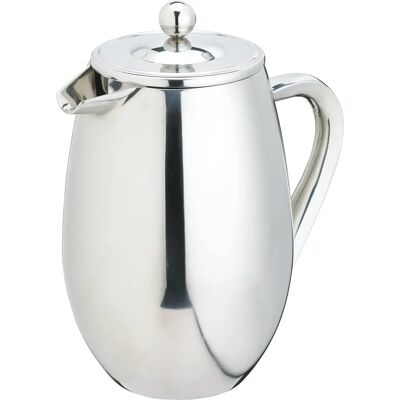 La Cafetiere 8 kopjes dubbelwandige cafetière - Roestvrij staal La Cafetiere 8 kopjes dubbelwandige cafetière - Roestvrij staal