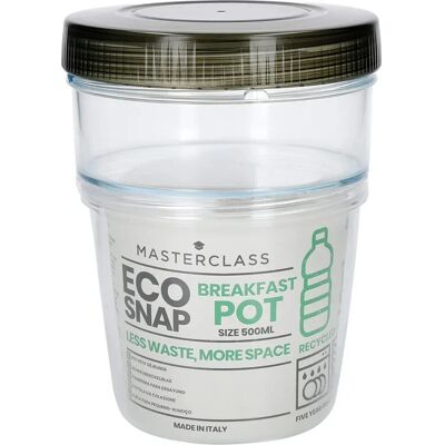 Masterclass Eco Snap Pot de Petit-Déjeuner Yogourt et Granola - Récipient Alimentaire Masterclass Eco Snap Pot de Petit-Déjeuner Yogourt et Granola - Récipient Alimentaire