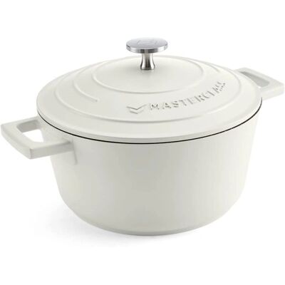 Masterclass Padella in alluminio pressofuso crema - 2,5L Masterclass Padella in alluminio pressofuso crema - 2,5L