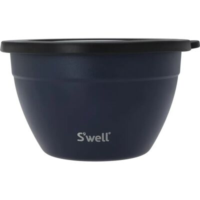 Zestaw sałatkowy S'WELL Calacatta Gold - 1,9L, Niebieski, Nowoczesny Zestaw sałatkowy S'WELL Calacatta Gold - 1,9L, Niebieski, Nowoczesny