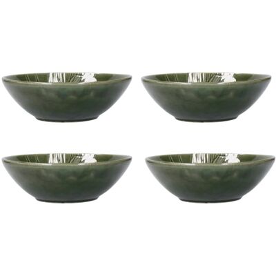 Mikasa Jardin Bols en Pierre - Ensemble de 4, 20cm, Vert - Publicité Mikasa Jardin Bols en Pierre - Ensemble de 4, 20cm, Vert - Publicité