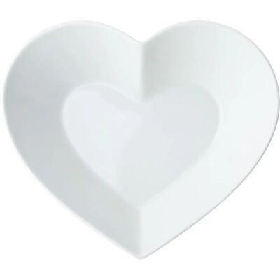 Mikasa Chalk Heart Large Serving Bowl - Serving Bowl Mikasa Chalk Heart Large Serving Bowl - Serving Bowl