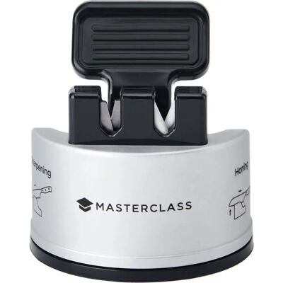 Masterclass Knivslipare - Dubbelt Rostfritt & Keramik - Silver Masterclass Knivslipare - Dubbelt Rostfritt & Keramik - Silver