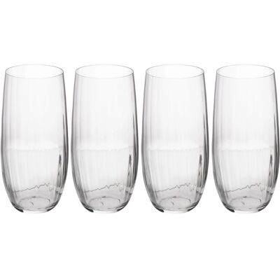 Verres highball en cristal Mikasa Treviso - Ensemble de 4 Verres highball en cristal Mikasa Treviso - Ensemble de 4