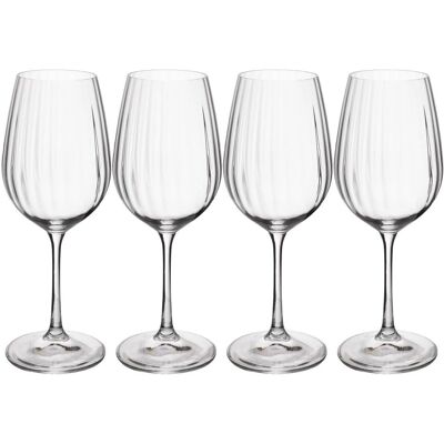 Mikasa Treviso White Wine Glasses - Set of 4, 350ml Mikasa Treviso White Wine Glasses - Set of 4, 350ml