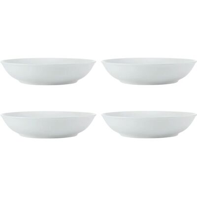 Mikasa Chalk 23 Cm Pasta Bowls - Set of 4 Mikasa Chalk 23 Cm Pasta Bowls - Set of 4