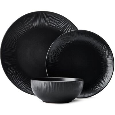 Mikasa Jardin Midnight Juego de Vajilla 12 Piezas - Dinner Set Mikasa Jardin Midnight Juego de Vajilla 12 Piezas - Dinner Set