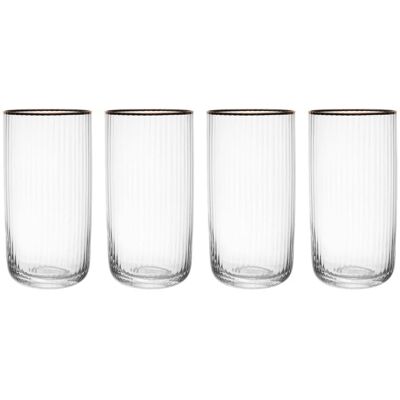 Ensemble de Verres Highball en Cristal Sorrento Mikasa - 4 Pièces - Publicité Ensemble de Verres Highball en Cristal Sorrento Mikasa - 4 Pièces - Publicité