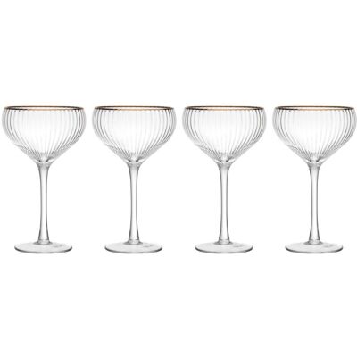 Mikasa Sorrento Kristallgläser - 350ml, 4er Set Mikasa Sorrento Kristallgläser - 350ml, 4er Set