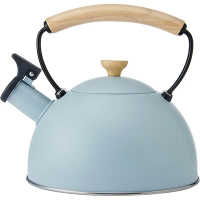 La Cafetiere La Cafetière 1.6 Litre Stovetop Whistling Kettle - Sky Blue La Cafetiere La Cafetière 1.6 Litre Stovetop Whistling Kettle - Sky Blue