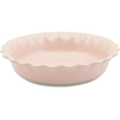 Jamie Oliver Big Love Pink Stoneware Proper Pie Dish - 28cm Jamie Oliver Big Love Pink Stoneware Proper Pie Dish - 28cm