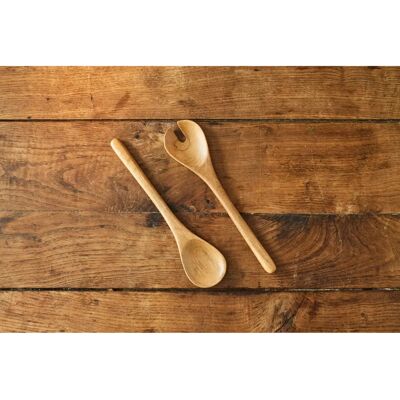 Jamie Oliver Big Love Mangoholz Salatbesteck, Set of 2 Jamie Oliver Big Love Mangoholz Salatbesteck, Set of 2
