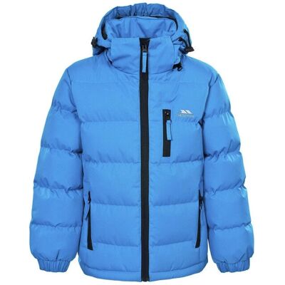 Casaco de Inverno Acolchoado Azul para Meninos Trespass - Casaco Tuff para Crianças Casaco de Inverno Acolchoado Azul para Meninos Trespass - Casaco Tuff para Crianças