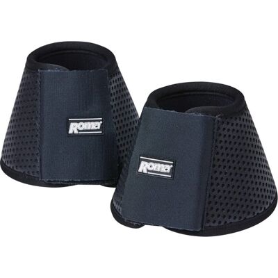 Roma Air Flow Shock Absorber Bell Boots - Black Pony Roma Air Flow Shock Absorber Bell Boots - Black Pony