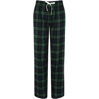 Skinnifit Navy/Green Check Tartan Lounge Pants - Lounge Pants Skinnifit Navy/Green Check Tartan Lounge Pants - Lounge Pants
