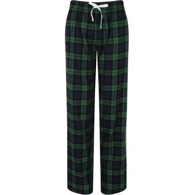 Skinni Fit - Tartan Lounge Pants - Navy/Green - XS - Pants Skinni Fit - Tartan Lounge Pants - Navy/Green - XS - Pants