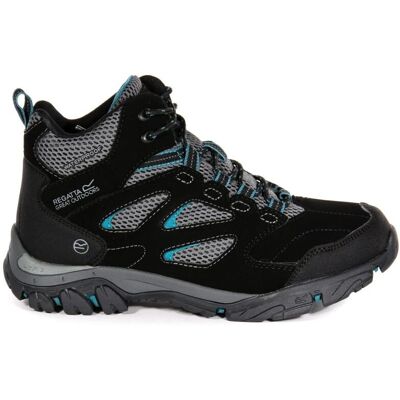 Botas de trekking femininas Regatta Holcombe IEP - Preto Lago Profundo - Tamanho 3 Botas de trekking femininas Regatta Holcombe IEP - Preto Lago Profundo - Tamanho 3