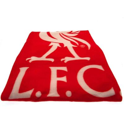 Plaid in pile Liverpool FC Rosso - Plaid Plaid in pile Liverpool FC Rosso - Plaid