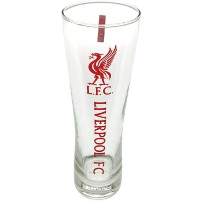 Liverpool FC Official Tall Beer Glass Red One Size - Beer Glass Liverpool FC Official Tall Beer Glass Red One Size - Beer Glass