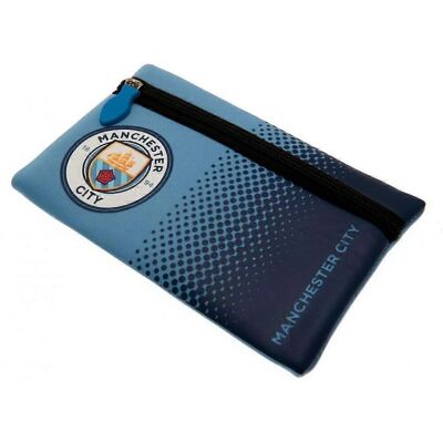 Manchester City FC Neoprene Pencil Case - Blue - Office Supplies Manchester City FC Neoprene Pencil Case - Blue - Office Supplies