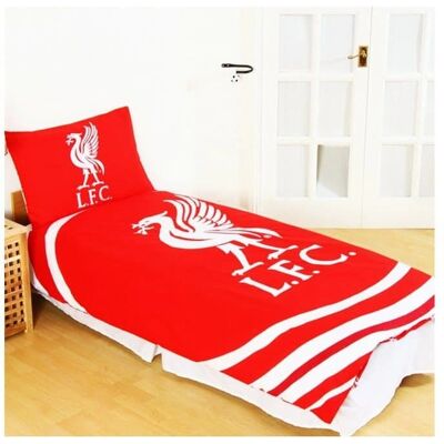 Set Piumino Liverpool FC Pulse Rosso - Set Lenzuola Set Piumino Liverpool FC Pulse Rosso - Set Lenzuola