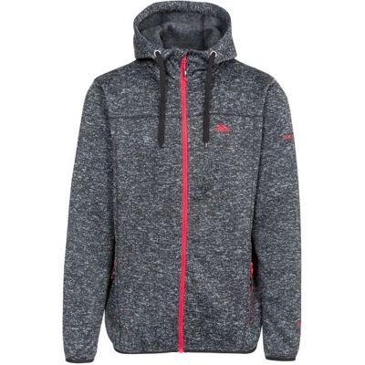Jaqueta de fleece Trespass Odeno - Preto mármore - S Jaqueta de fleece Trespass Odeno - Preto mármore - S
