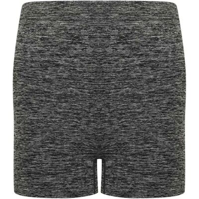 Tombo - Seamless Shorts - Dark Grey Marl - L/XL - Shorts Tombo - Seamless Shorts - Dark Grey Marl - L/XL - Shorts