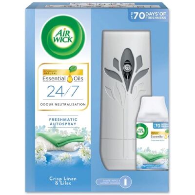 Air Wick - Freshmatic - Linen & Lilac - Air Freshener Air Wick - Freshmatic - Linen & Lilac - Air Freshener