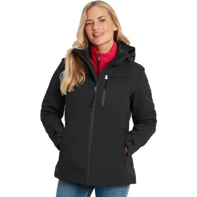 TOG 24 Damen Beverley Wasserdichte 3-in-1 Jacke - Schwarz - Größe 8 UK TOG 24 Damen Beverley Wasserdichte 3-in-1 Jacke - Schwarz - Größe 8 UK