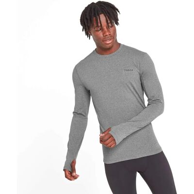 TOG 24 Snowdon Mens Thermal Crewneck Grey Marl - Men’s Thermal Top TOG 24 Snowdon Mens Thermal Crewneck Grey Marl - Men’s Thermal Top