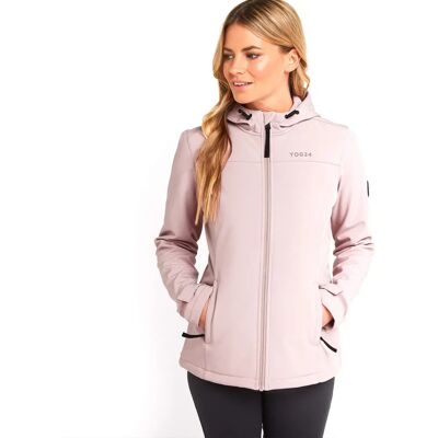 Tog24 Keld Womens Softshell Hoodie Dusky Pink - Hooded Softshell Jacket Tog24 Keld Womens Softshell Hoodie Dusky Pink - Hooded Softshell Jacket