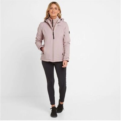 TOG 24 Keld Pink Hooded Jacket - Water-resistant, Windproof, Size XXL TOG 24 Keld Pink Hooded Jacket - Water-resistant, Windproof, Size XXL