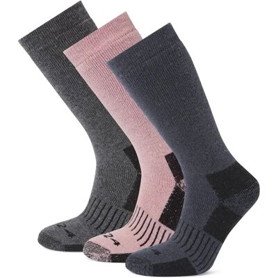 TOG 24 Villach Lot de 3 Chaussettes Femme - Randonnée - Publicité TOG 24 Villach Lot de 3 Chaussettes Femme - Randonnée - Publicité
