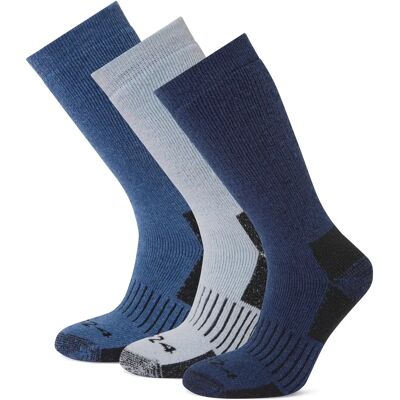 Tog24 Villach Chaussettes de randonnée pour femmes - Pack de 3 Multicolores - Publicité Tog24 Villach Chaussettes de randonnée pour femmes - Pack de 3 Multicolores - Publicité