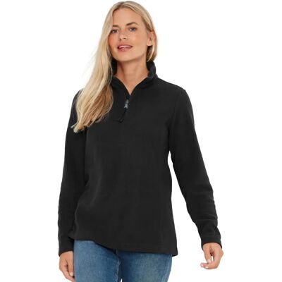 Tog24 Revive Mens Quarter Zip Fleece Black - Size 4XL Tog24 Revive Mens Quarter Zip Fleece Black - Size 4XL