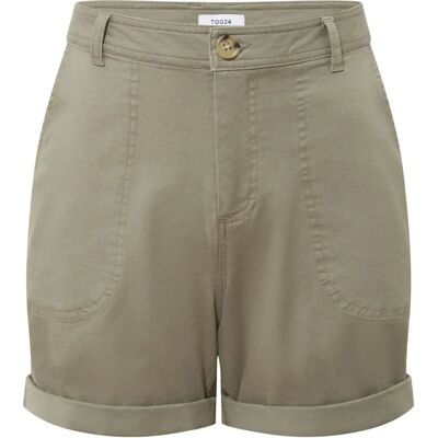 Tog24 Canvey Womens Green Shorts - Light & Stylish - Shorts Tog24 Canvey Womens Green Shorts - Light & Stylish - Shorts