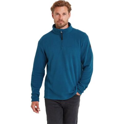 Tog24 Revive Mens Fleece Zip Neck - Marine Blue - Fleece Jumper Tog24 Revive Mens Fleece Zip Neck - Marine Blue - Fleece Jumper