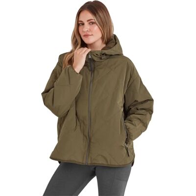 Tog24 Corlae Damen Khaki Jacke - Isoliert, Wasserabweisend Tog24 Corlae Damen Khaki Jacke - Isoliert, Wasserabweisend