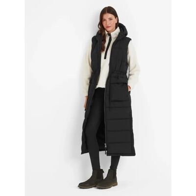 Tog24 Welham Gilet Femme Noir Coton - Taille 8 Royaume-Uni - Publicité Tog24 Welham Gilet Femme Noir Coton - Taille 8 Royaume-Uni - Publicité
