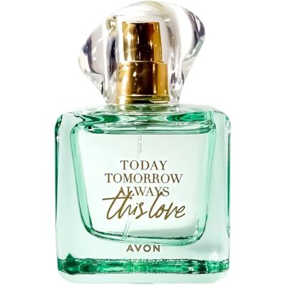 Apă de parfum This Love AVON 100 ml - Arome florale și fructate Apă de parfum This Love AVON 100 ml - Arome florale și fructate