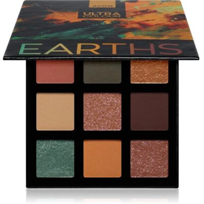 Avon Earths Ultra Colour Eyeshadow Palette - Eyeshadow Palette Avon Earths Ultra Colour Eyeshadow Palette - Eyeshadow Palette