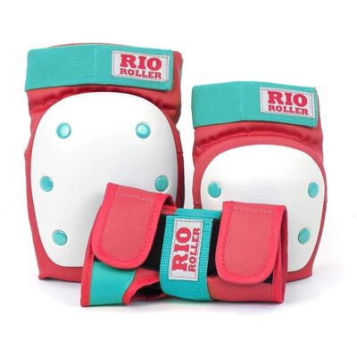 Rio Roller Triple Pad Set - Schutzset für Skateboarding Rio Roller Triple Pad Set - Schutzset für Skateboarding
