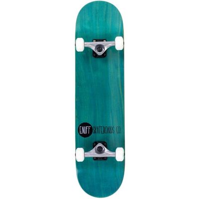 Enuff Skateboards Logo Stain Teal 8 pollici Completo Skateboard - Skateboard Enuff Skateboards Logo Stain Teal 8 pollici Completo Skateboard - Skateboard