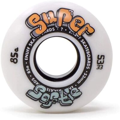 Roues Enuff Skateboards Super Softie 53mm - Roues de skateboard - Publicité Roues Enuff Skateboards Super Softie 53mm - Roues de skateboard - Publicité