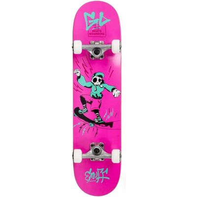 Enuff Skateboards Skully Różowy 7,25-calowy Mini Skateboard Enuff Skateboards Skully Różowy 7,25-calowy Mini Skateboard