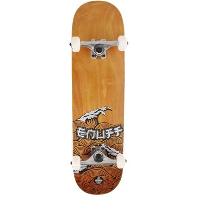 Enuff Big Wave 8 Braun / Silber - Skateboard Enuff Big Wave 8 Braun / Silber - Skateboard
