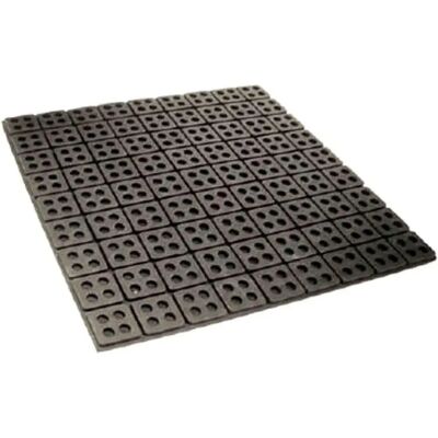 RS PRO Imbottitura antivibrazioni - 457x457mm Gomma RS PRO Imbottitura antivibrazioni - 457x457mm Gomma