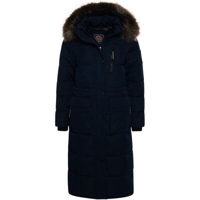 Superdry Longline Everest Mantel (W5010370A) - eclipse navy Superdry Longline Everest Mantel (W5010370A) - eclipse navy