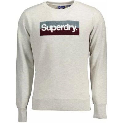 Superdry Modell - Baumwollpullover - Grau - Pullover Superdry Modell - Baumwollpullover - Grau - Pullover