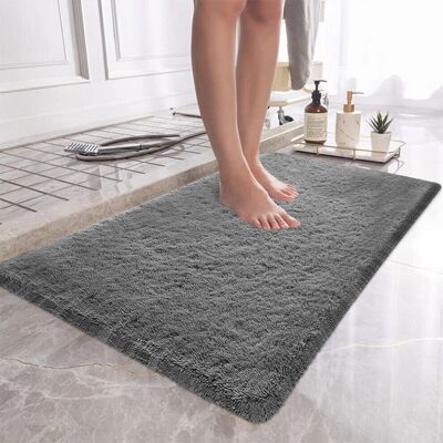 Imperial Rooms - Fluffy Runner - Grey - 60 x 110 cm - Rug Imperial Rooms - Fluffy Runner - Grey - 60 x 110 cm - Rug